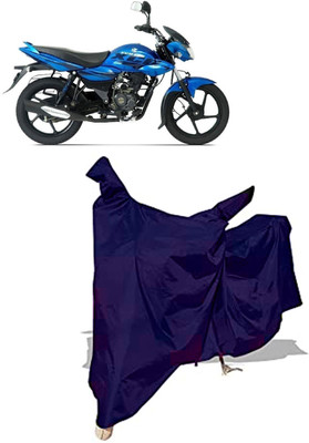 Amexride Two Wheeler Cover for Bajaj(XCD 125cc, Blue)