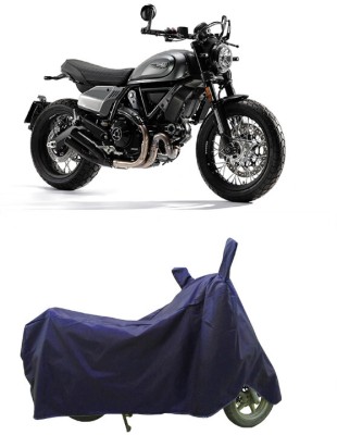 Coxtor Waterproof Two Wheeler Cover for Ducati(Scrambler, Blue)