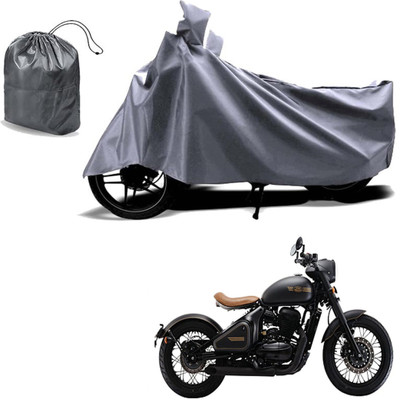 Autoinnovation Waterproof Two Wheeler Cover for JAWA(Perak, Grey)