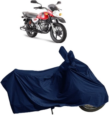 DIGGU Two Wheeler Cover for Bajaj(Boxer AT, Blue)