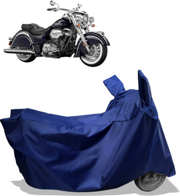 Amexride Two Wheeler Cover for Indian(Chief, Blue)