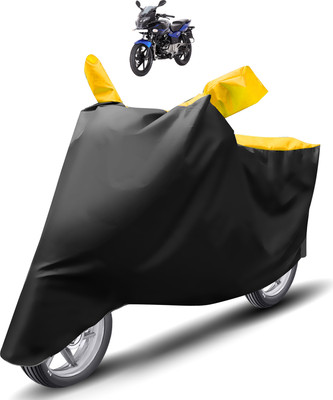 Caronix Two Wheeler Cover for Bajaj(Pulsar 220F, Yellow)