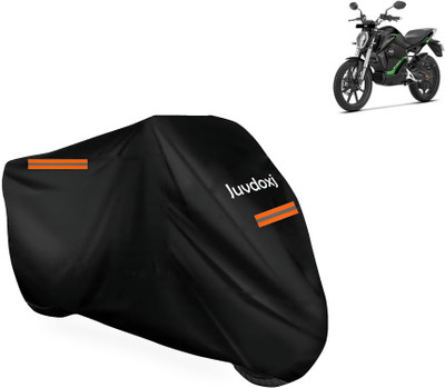Juvdoxj Waterproof Two Wheeler Cover for Revolt(RV 300, Black)