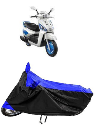 Mdstar Waterproof Two Wheeler Cover for Mahindra(Gusto Electric, Blue)
