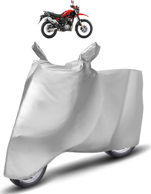 Caronix Two Wheeler Cover for Hero(Xpulse 200T, Silver)