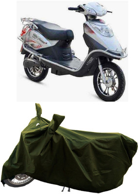 GROFATIK Two Wheeler Cover for Hero(Electric Flash BS6, Green)