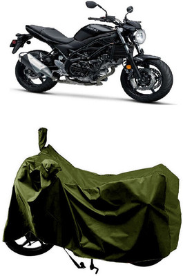 SUGASHRI Waterproof Two Wheeler Cover for Suzuki(SV 650 BS6, Green)