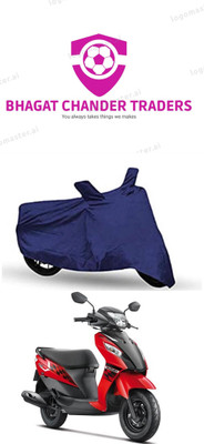 BAHGAT CHANDER TRADERS Waterproof Two Wheeler Cover for Suzuki(Let's, Blue)