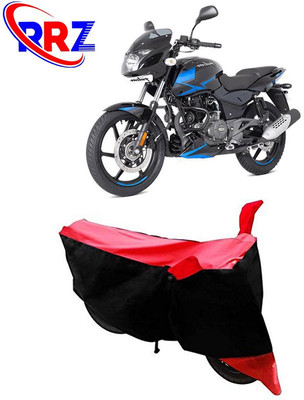 RRZ Waterproof Two Wheeler Cover for Bajaj(Pulsar 150, Black, Red)