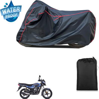 PAGORA Waterproof Two Wheeler Cover for Bajaj(Platina 110, Black)