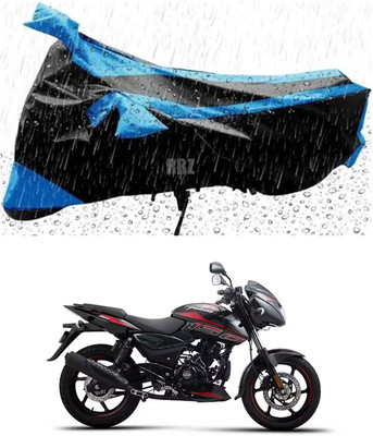 RRZ Two Wheeler Cover for Bajaj(Pulsar 125, Black, Blue)