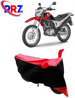 RRZ Waterproof Two Wheeler Cover for Honda(NXR 160, Black, Red)