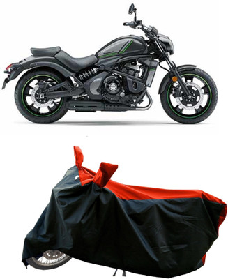 DeepShakshi AUTOMOTIVE Waterproof Two Wheeler Cover for Kawasaki(Vulcan S, Red)