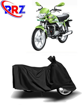 RRZ Waterproof Two Wheeler Cover for Hero(HF Deluxe Eco, Black)