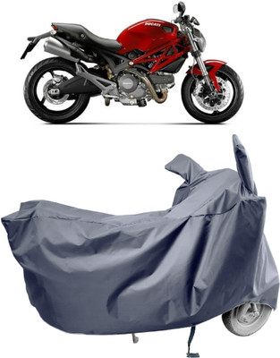 Amexride Two Wheeler Cover for Ducati(Monster 795, Grey)
