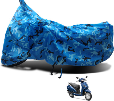 Euro Care Waterproof Two Wheeler Cover for Honda(Activa 6G, Blue)