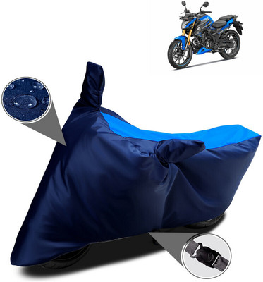 DeepShakshi AUTOMOTIVE Waterproof Two Wheeler Cover for Honda(Hornet 2.0, Blue)