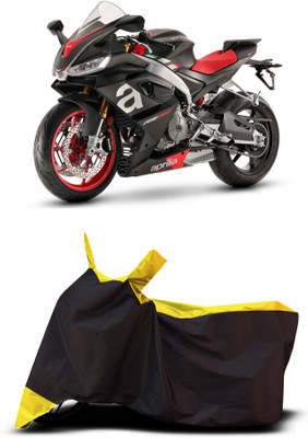 VESMEI Two Wheeler Cover for Aprilia(RSV4, Yellow)