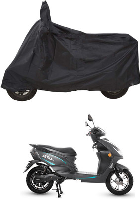 CODOKI Waterproof Two Wheeler Cover for Hero(Electric Atria, Black)