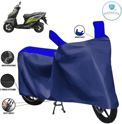 MADAFIYA Waterproof Two Wheeler Cover for Suzuki(Avenis 125, Blue, Multicolor)