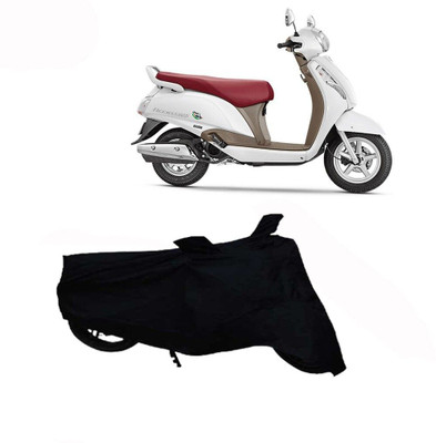 DeepShakshi AUTOMOTIVE Waterproof Two Wheeler Cover for Suzuki(Access SE, Black)