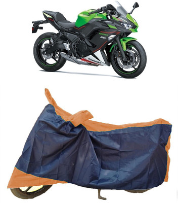 AutoFave Two Wheeler Cover for Kawasaki(Ninja 650, Multicolor)