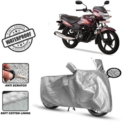 Autoinnovation Waterproof Two Wheeler Cover for TVS(Sport, Silver)