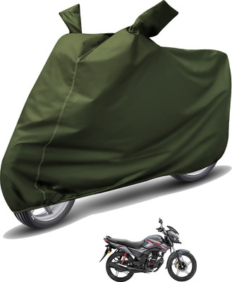 Auto Hub Waterproof Two Wheeler Cover for Honda(SP 125, Green)