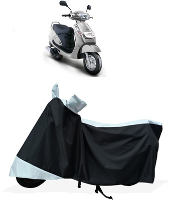 Tricway Two Wheeler Cover for Mahindra(Duro DZ, White)