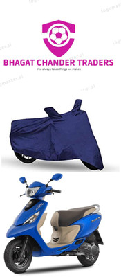bhagat chander traders Waterproof Two Wheeler Cover for TVS(Zest, Blue)
