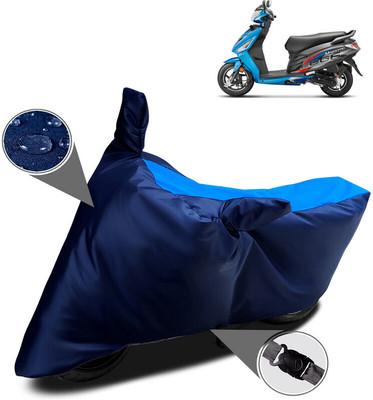 MMSSTAR Waterproof Two Wheeler Cover for Hero(Maestro Edge, Blue)