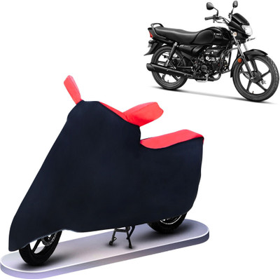 vyas Waterproof Two Wheeler Cover for Hero(CD deluxe, Red, Black)