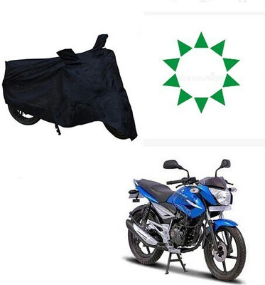 DeepShakshi AUTOMOTIVE Two Wheeler Cover for Bajaj(XCD 125cc, Black)