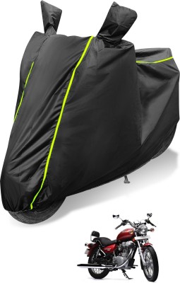 MOCKHE Waterproof Two Wheeler Cover for Royal Enfield(Thunderbird 500, Black)