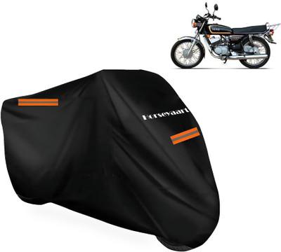 Horseyaart Waterproof Two Wheeler Cover for Yamaha(RX135, Black)