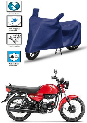 Ascension Two Wheeler Cover for Hero(HF Dawn, Blue)