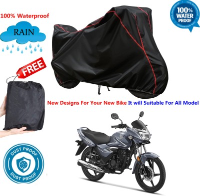 OliverX Waterproof Two Wheeler Cover for Honda(Shine, Black)