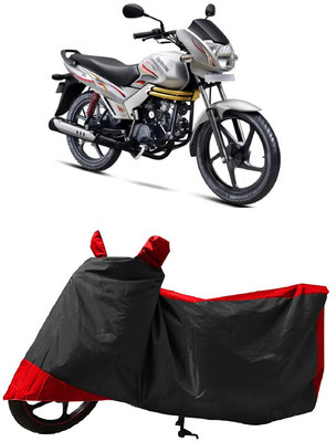 GROFATIK Two Wheeler Cover for Mahindra(Centuro XT, Red)