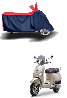 HYBRIDS COLLECTION Two Wheeler Cover for Vespa(Elegante 150, Red, Blue)