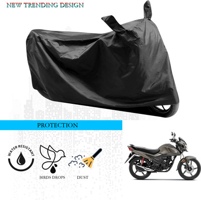 ANTHUB Waterproof Two Wheeler Cover for Honda(Livo, Black)