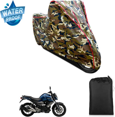 PAGORA Waterproof Two Wheeler Cover for Yamaha(FZ-Fi Version 3.0, Yellow)