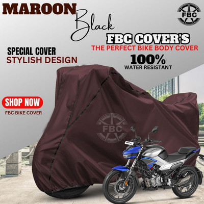 AutoGalaxy Waterproof Two Wheeler Cover for Hero(Xtreme 160 R, Maroon)