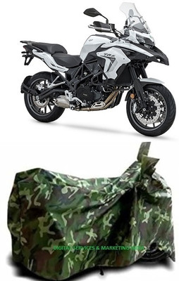 DSAMI Two Wheeler Cover for Benelli(TRK 502, Multicolor)
