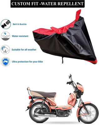 PAGORA Waterproof Two Wheeler Cover for TVS(XL 100, Red)
