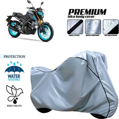 CODOKI Waterproof Two Wheeler Cover for Yamaha(MT-15 BS6, Silver)
