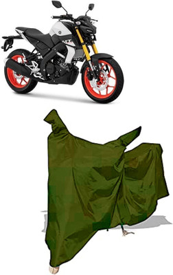 Amexride Two Wheeler Cover for Yamaha(MT 15 New BS6, Maroon)