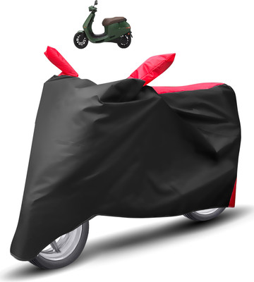 Caronix Two Wheeler Cover for Ola(Red)
