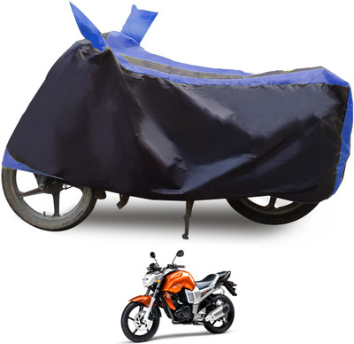 Euro Care Waterproof Two Wheeler Cover for Yamaha(FZ16, Blue)