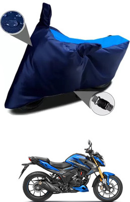 RONISH Waterproof Two Wheeler Cover for Honda(Hornet 2.0, Blue)