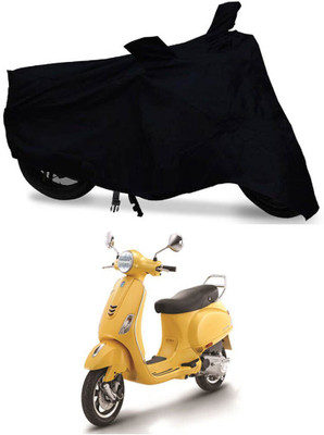 DeepShakshi AUTOMOTIVE Waterproof Two Wheeler Cover for Vespa(Vespa SXL, Black)
